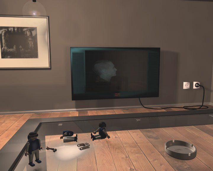 3D-Szene aus dem Showreel von 2002